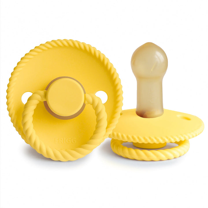 FRIGG Rope - Round Latex Pacifier - Size 2