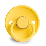 FRIGG Rope - Round Latex Pacifier - Sunflower (LIMITED SUMMER COLLECTION)