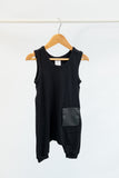 ROMPER - BOBBY (Black Cropped) - Flynn Jaxon
