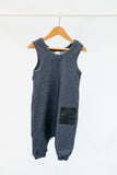 ROMPER - DYLAN (Denim Cropped) - Flynn Jaxon