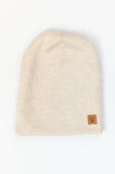 ADULT SLOUCHY BEANIE - BONE KNIT