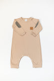RAGLAN ONESIE - KNOX (Biscuit)