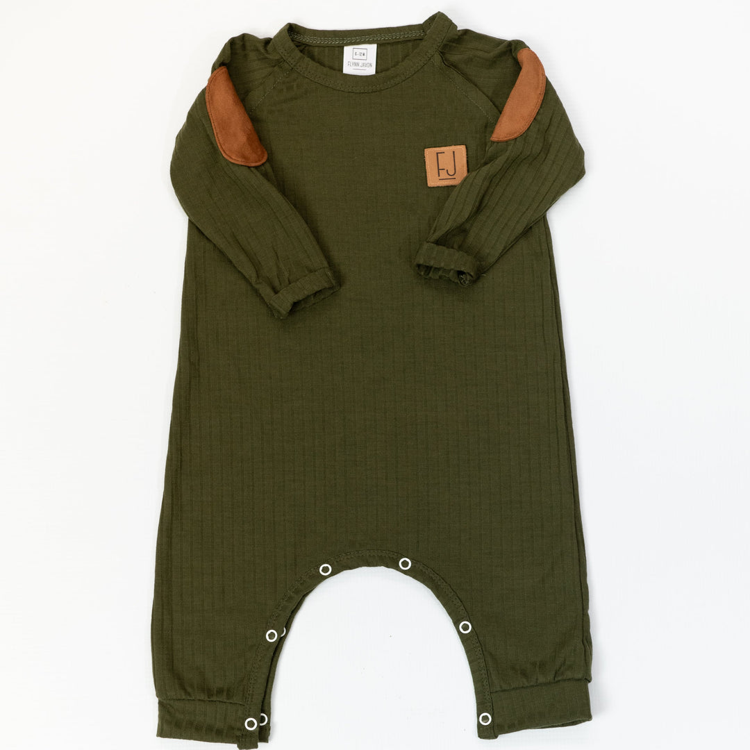 Raglan Onesie | Reed (Green)