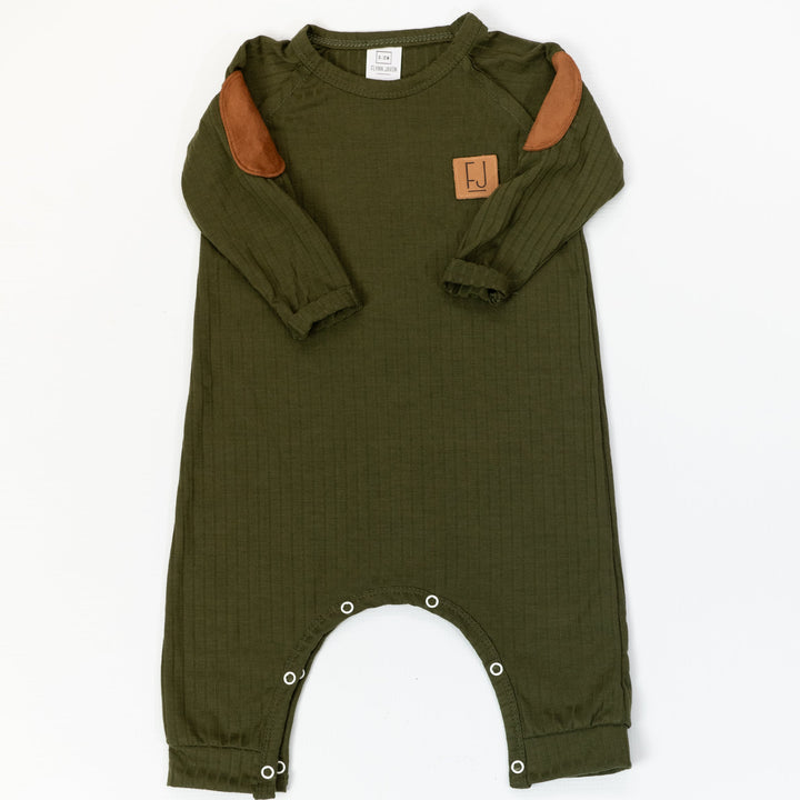 Raglan Onesie | Reed (Green)
