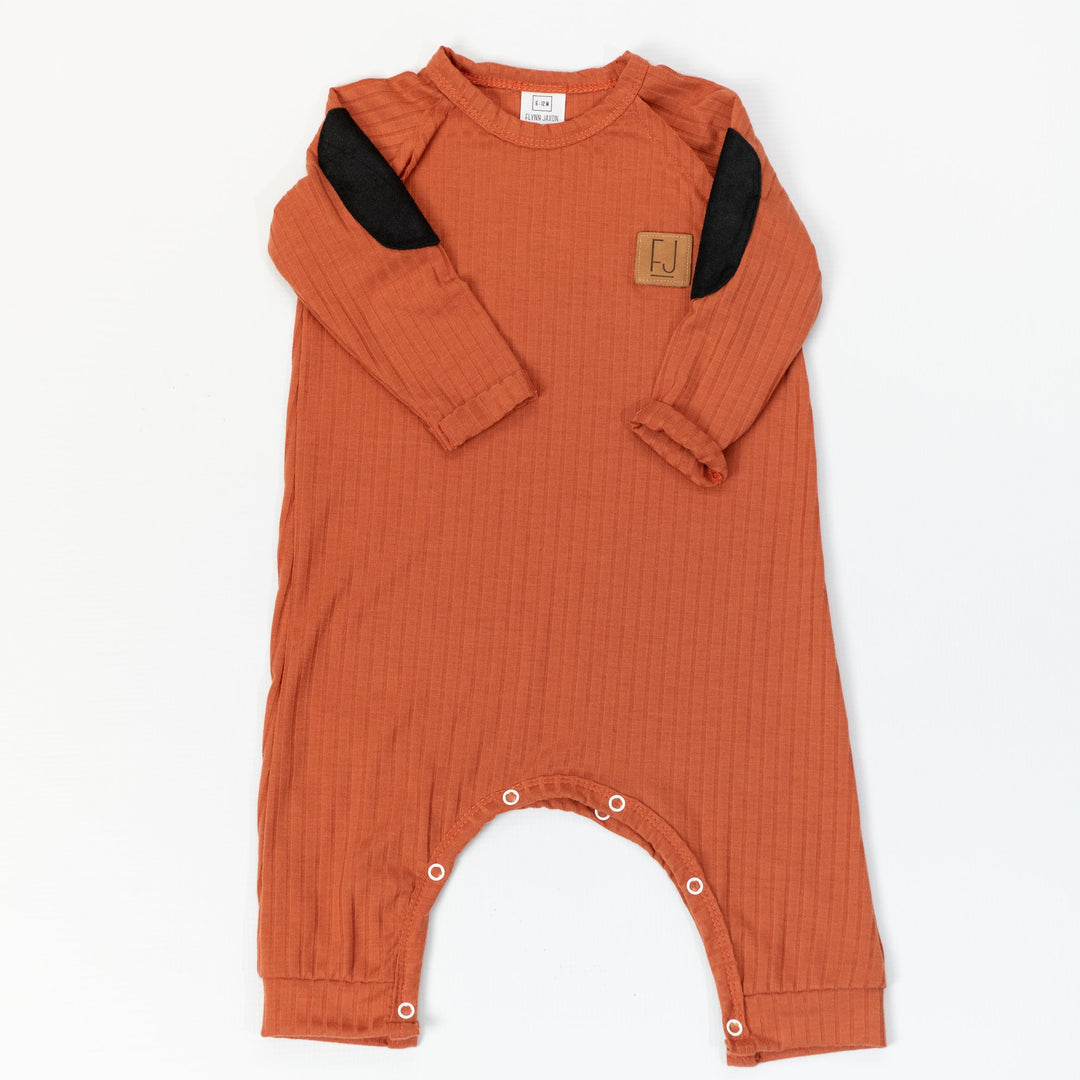 Raglan Onesie | Rilie (Rust)