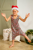 ROMPER - JOLLY (Christmas Gingham)