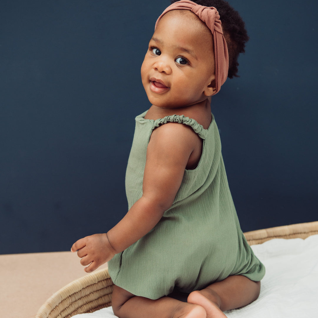 BUBBLE ROMPER - MARINE - Flynn Jaxon