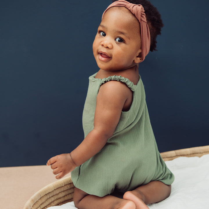 BUBBLE ROMPER - MARINE - Flynn Jaxon