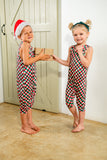 ROMPER - JOLLY (Christmas Gingham)