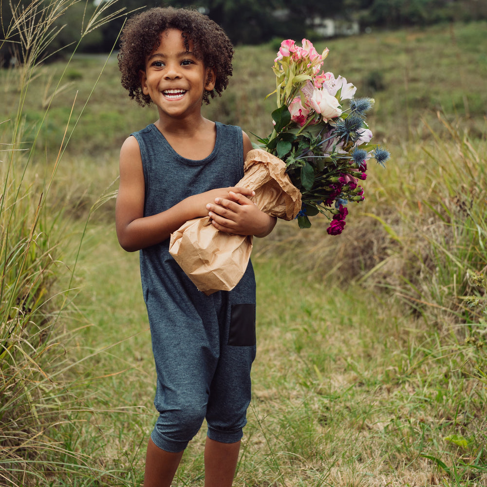 ROMPER - DYLAN (Denim Cropped) - Flynn Jaxon