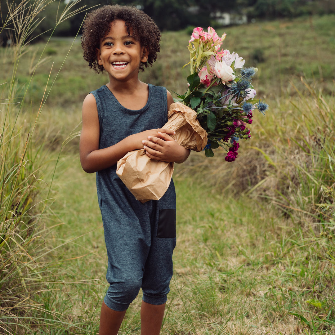 ROMPER - DYLAN (Denim Cropped) - Flynn Jaxon
