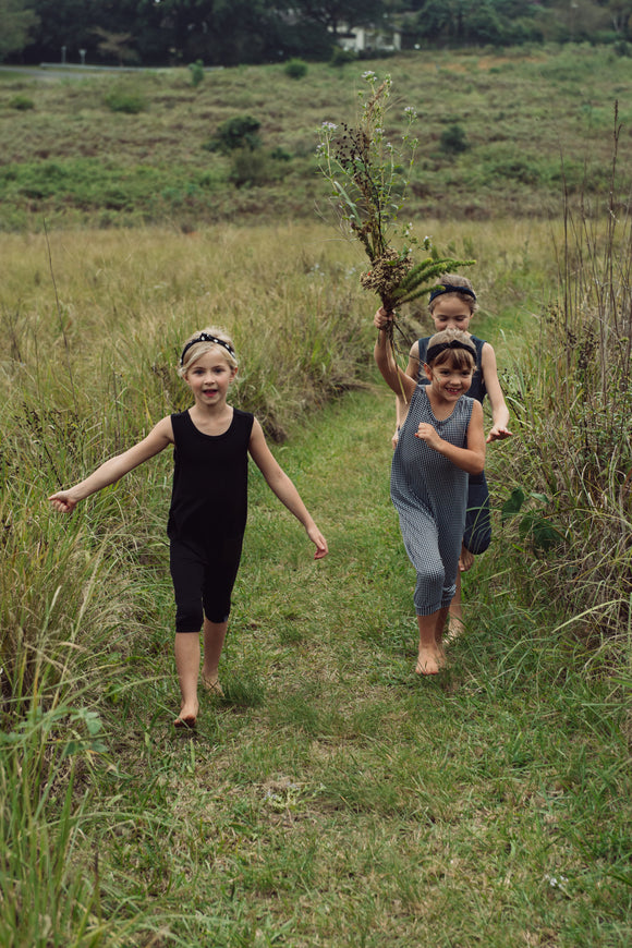ROMPER - BOBBY (Black Cropped) - Flynn Jaxon