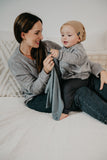 ADULT COZY JUMPER - GREY MELANGE