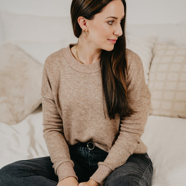 Adult Cosy Jumper | Cinnamon