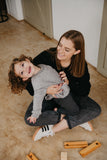COZY JUMPER - GREY MELANGE