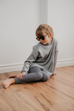 COZY JUMPER - GREY MELANGE