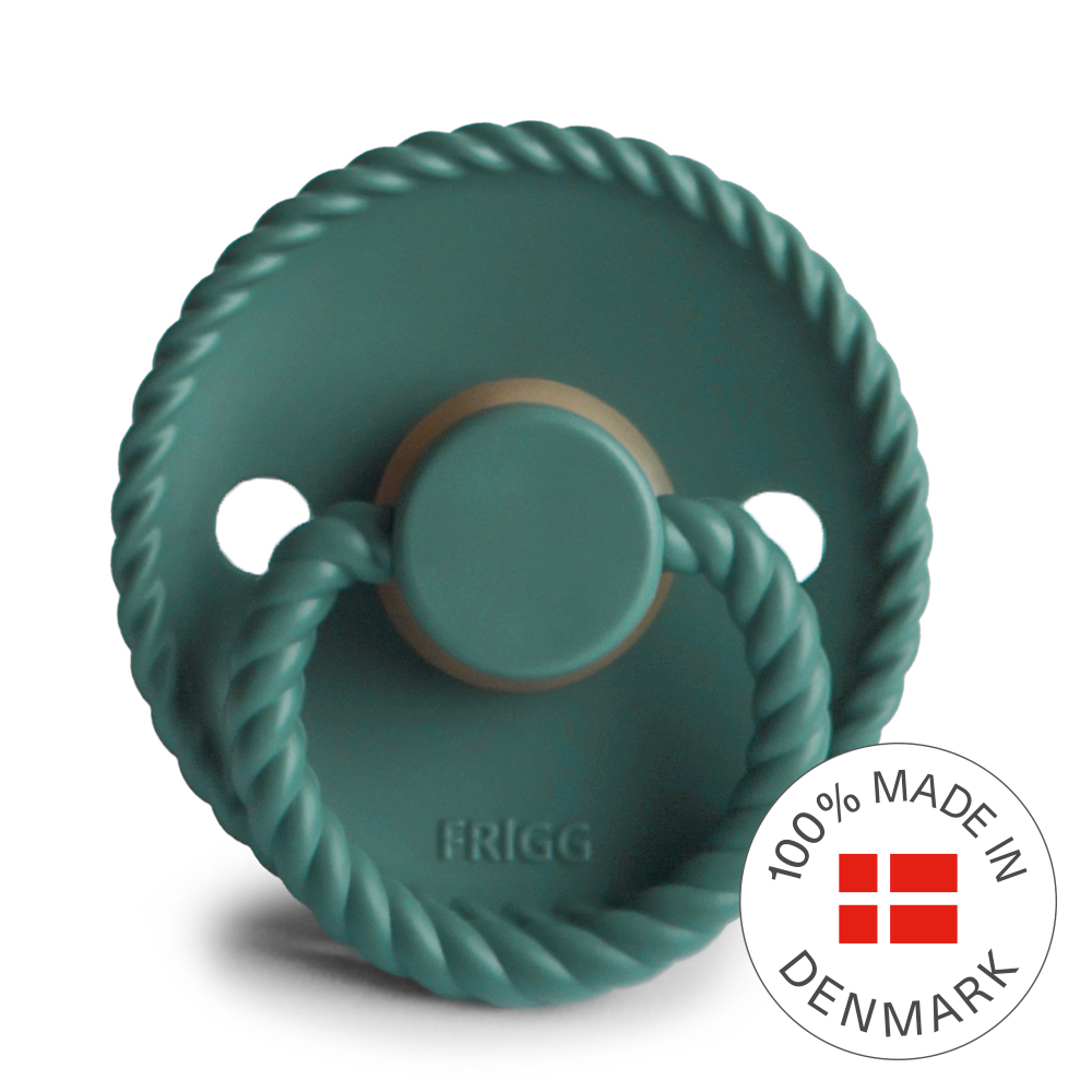 FRIGG Rope - Round Latex Pacifier - Size 2