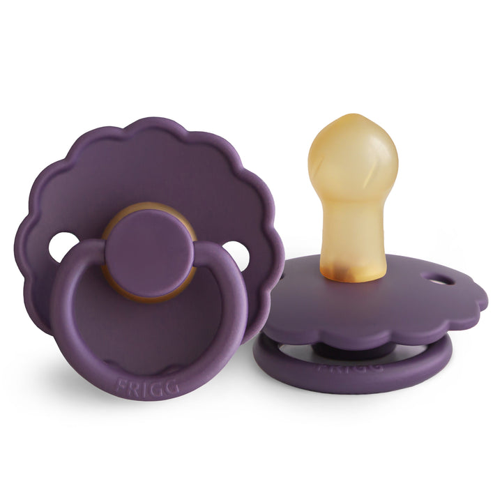 FRIGG Daisy - Round Latex Pacifier | Size 1