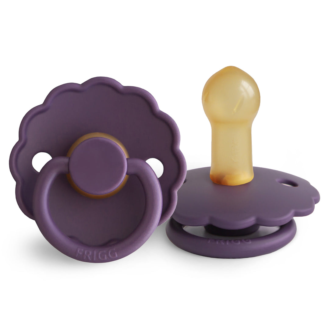 FRIGG Daisy - Round Latex Pacifier | Size 2