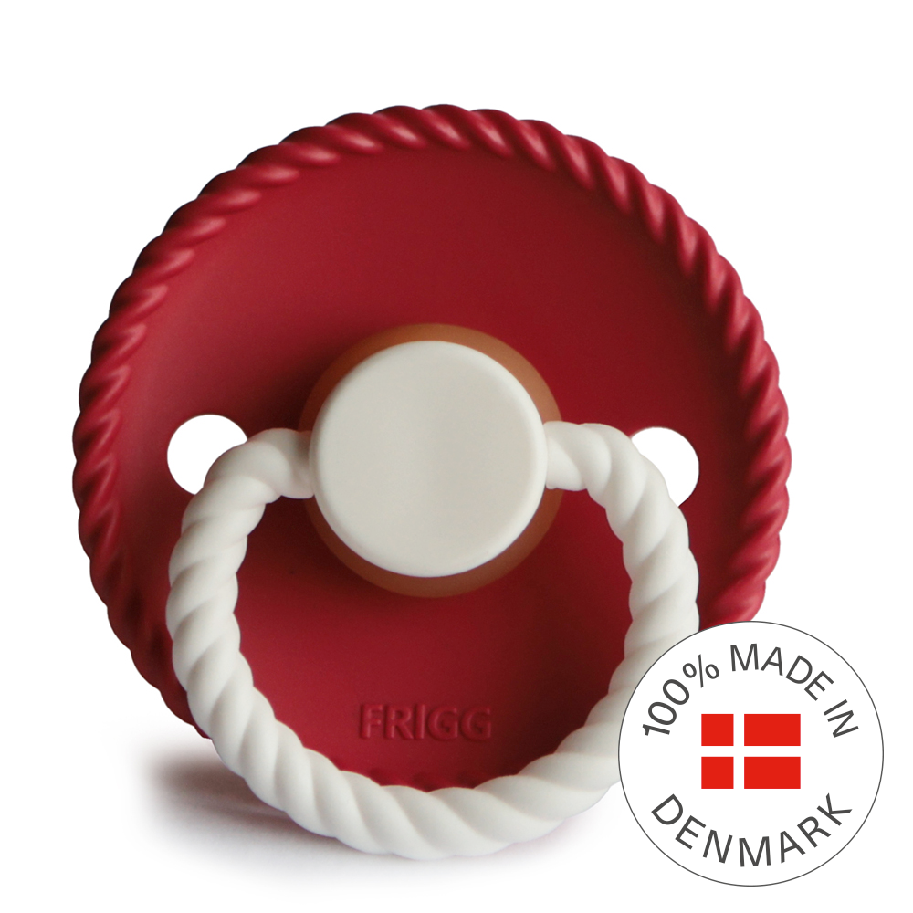 FRIGG Rope - Round Latex Pacifier - Size 2