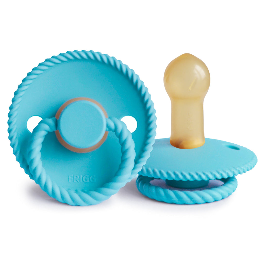 FRIGG Rope - Round Latex Pacifier - Size 2