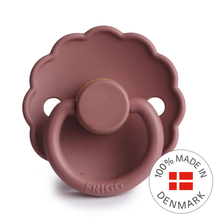 FRIGG Daisy Round Latex Pacifier | Size 2