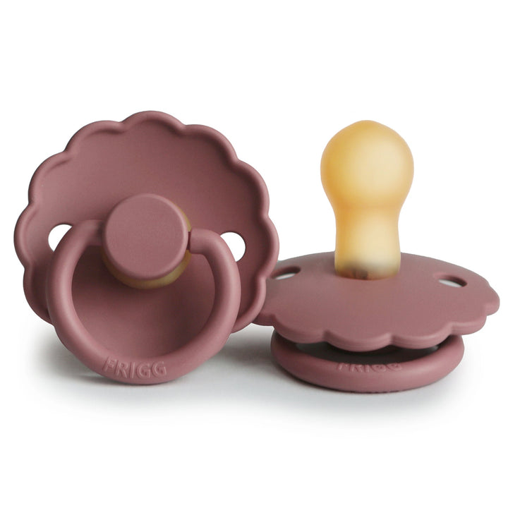 FRIGG Daisy Round Latex Pacifier | Size 1