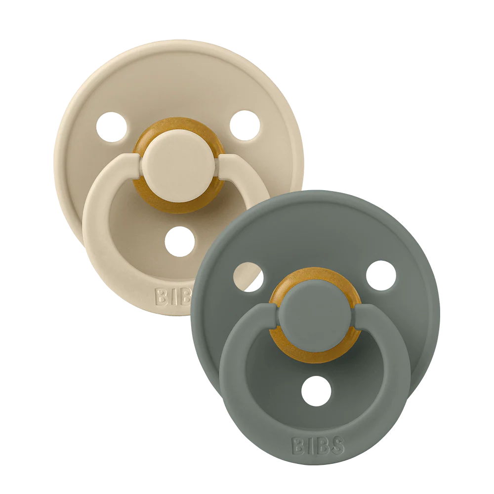 BIBS Pacifiers Colour Anatomical | Size 2