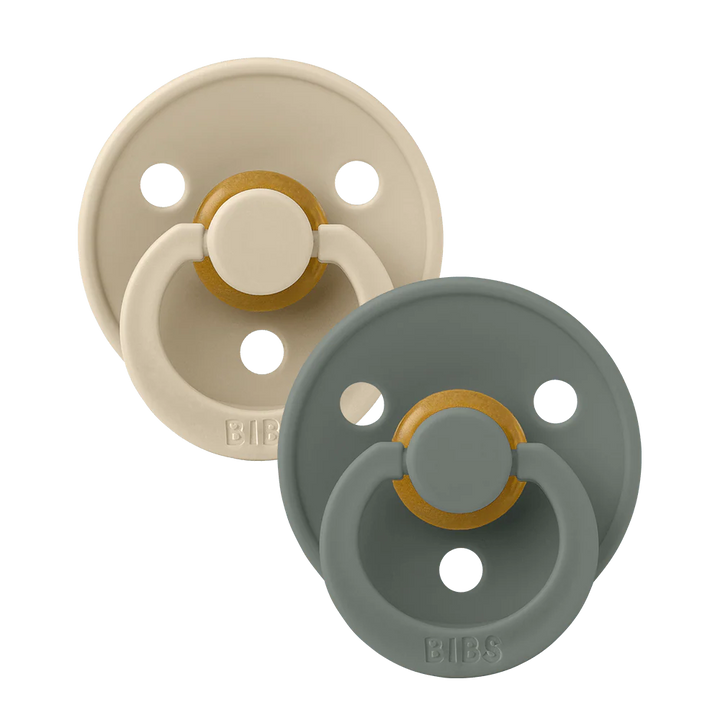 BIBS Pacifiers Colour Anatomical | Size 2