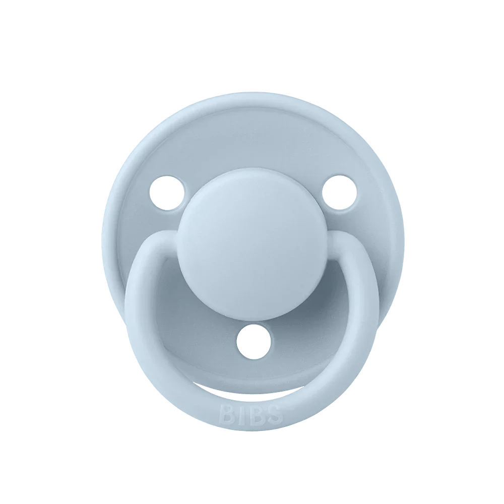 BIBS De Lux Silicone Pacifiers | 1 Size Fits All