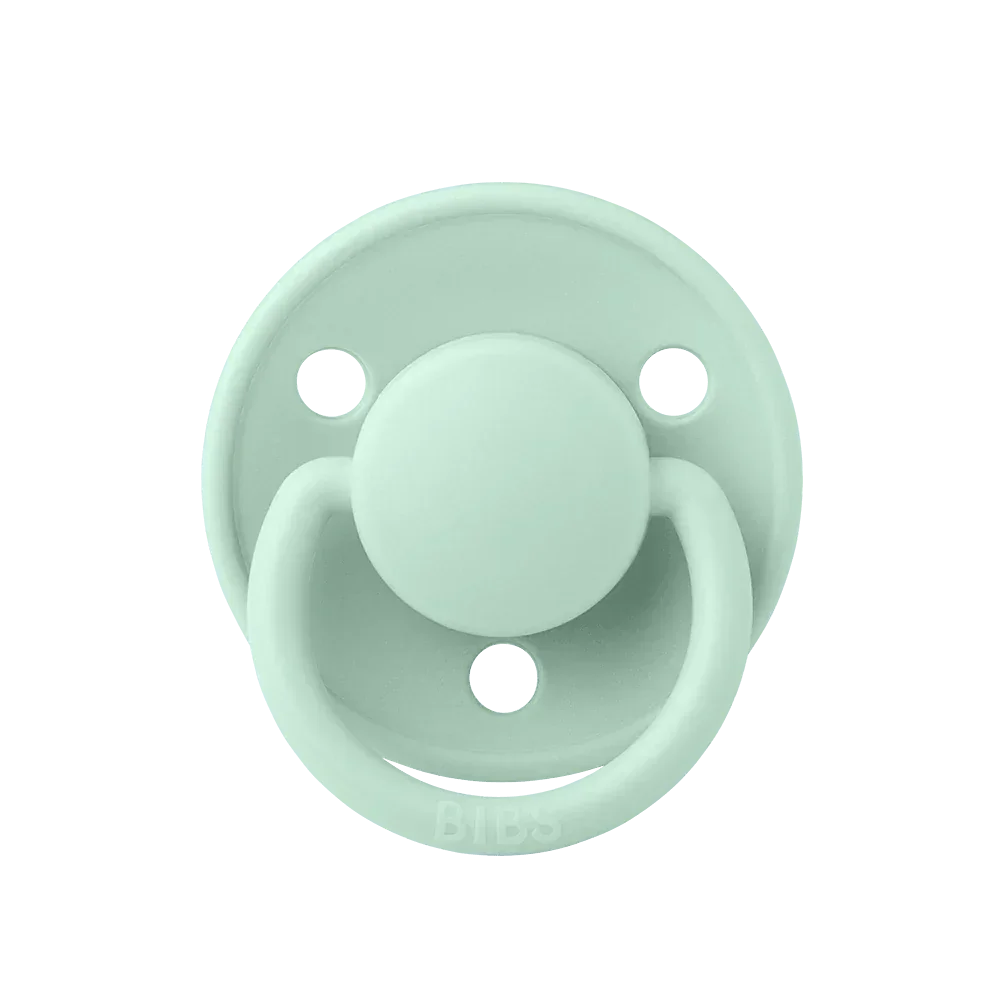 BIBS De Lux Silicone Pacifiers | 1 Size Fits All