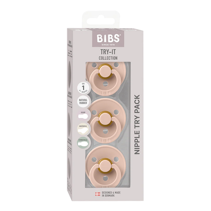 BIBS Pacifiers Try It Collection | Size 1