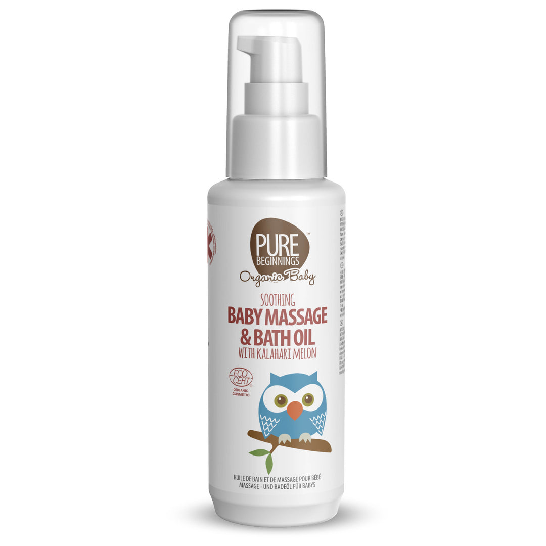 BABY MASSAGE + BATH OIL - PURE BEGINNINGS - Flynn Jaxon