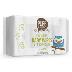 BABY WET WIPES - PURE BEGINNINGS - Flynn Jaxon