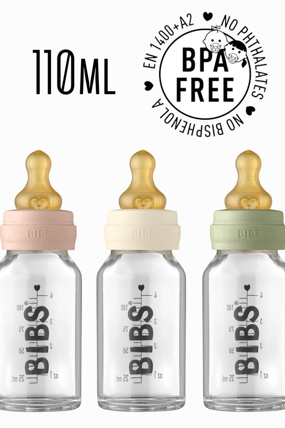 BIBS Glass Bottle - 110ml - Flynn Jaxon