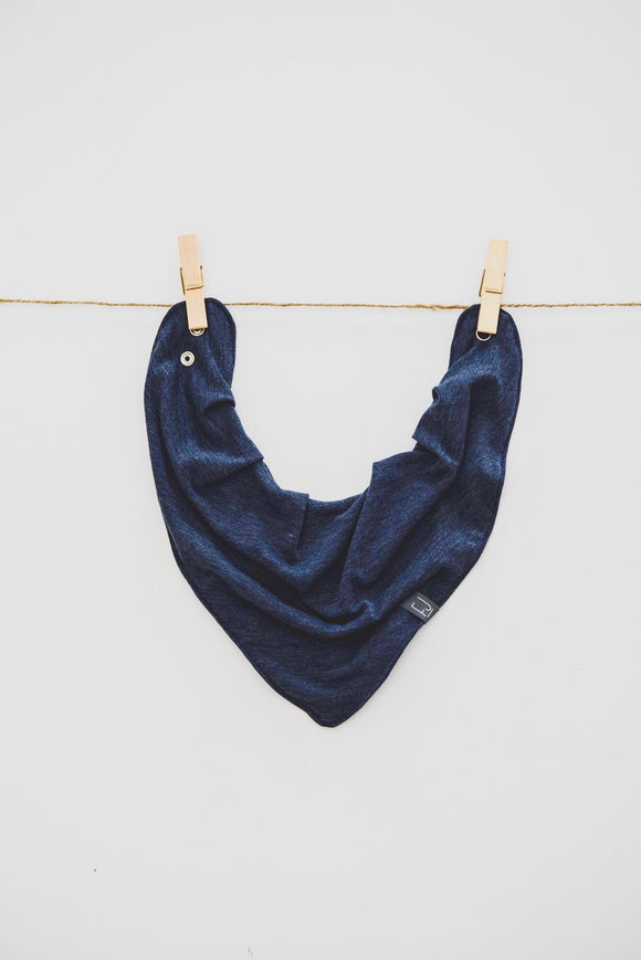 BANDANA BIB - COLT (Denim Blue) - Flynn Jaxon