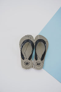 FJ FLIP FLOPS - STONE - Flynn Jaxon