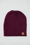 SLOUCHY BEANIE - LULU (Deep Plum) - Flynn Jaxon