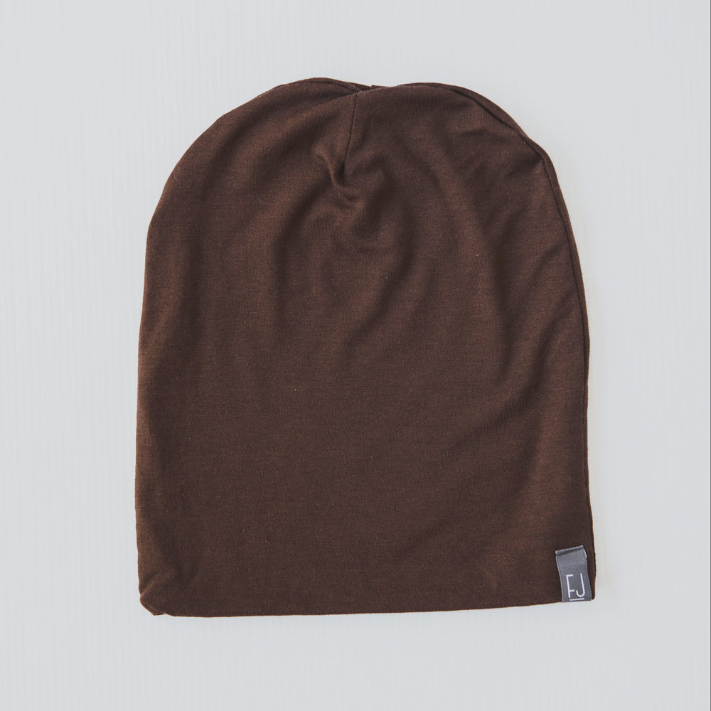 SLOUCHY BEANIE - COCO (Chocolate) - Flynn Jaxon
