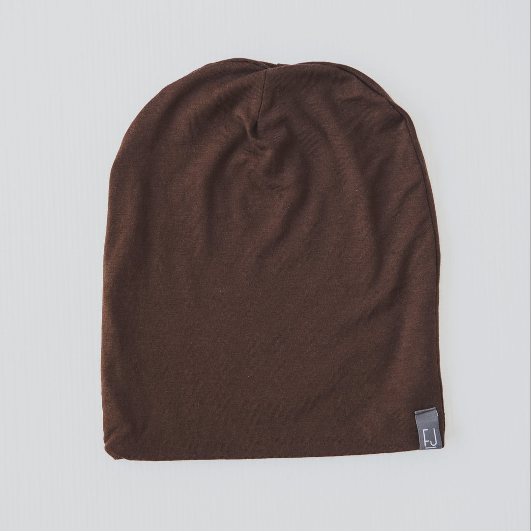 SLOUCHY BEANIE - COCO (Chocolate) - Flynn Jaxon
