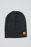 SLOUCHY BEANIE - ROCCO (Black Knit) - Flynn Jaxon
