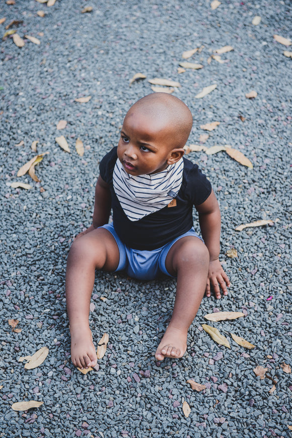 BABY VEST - BLACK SLEEVED - Flynn Jaxon