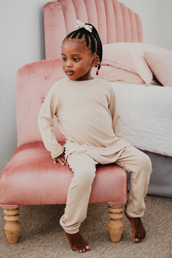LOUNGEWEAR SET - STONE - Flynn Jaxon