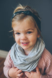 INFINITY SCARF - BROOKLYN (Light Grey) - Flynn Jaxon