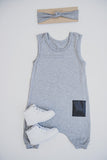 HEADBAND - ZOEY (Light Grey) - Flynn Jaxon