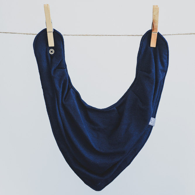 BANDANA BIB - FRANKIE  (Navy) - Flynn Jaxon