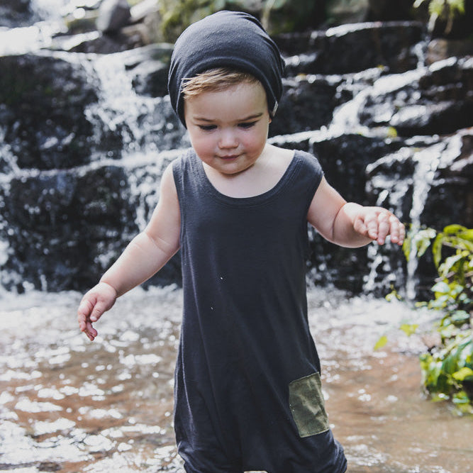SLOUCHY BEANIE - AXEL (Black) - Flynn Jaxon