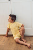 LOUNGEWEAR SHORT SET - LEMON - Flynn Jaxon