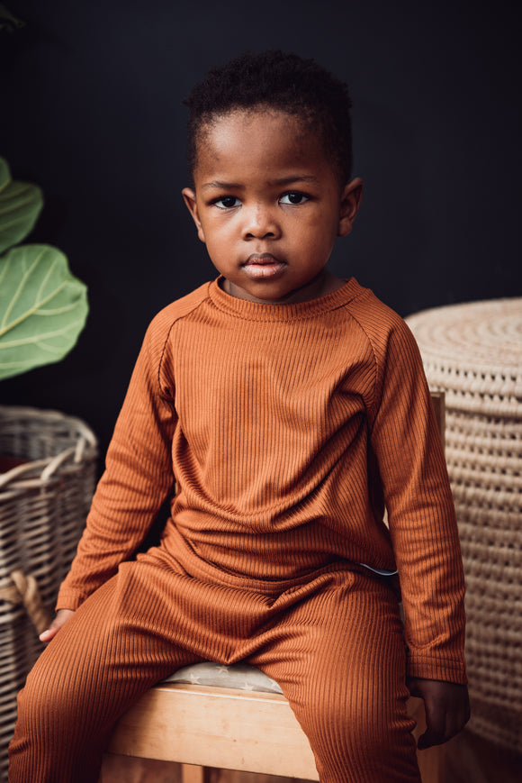 LOUNGEWEAR SET - CINNAMON - Flynn Jaxon