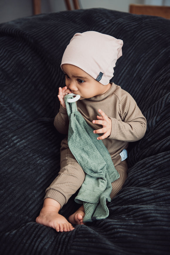 SLOUCHY BEANIE - LOLA (Dusty Pink) - Flynn Jaxon